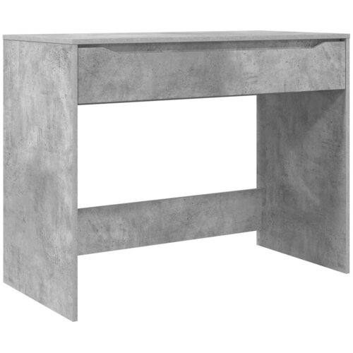  Stol Betonsko Siva 100 x 50 x 78 cm Konstrukcijsko drvo Slike