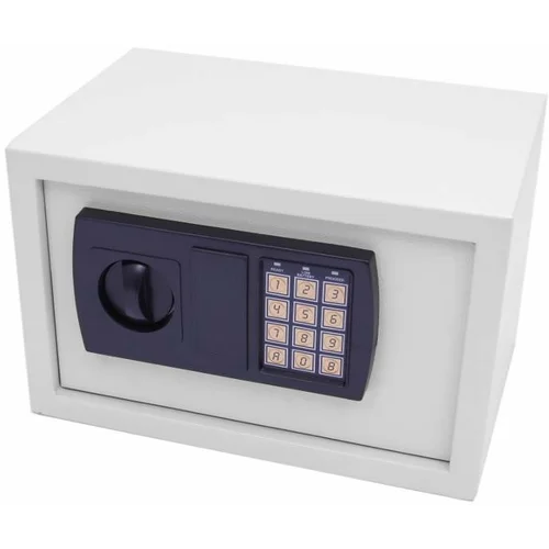  Sigurnosni digitalni elektronički sef 200x310x200mm - bijeli
