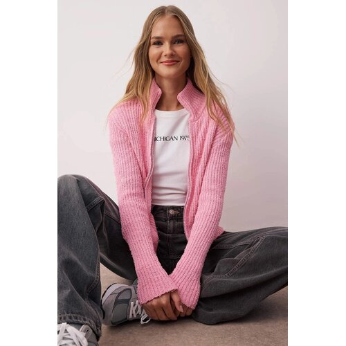 TRENDYOLMILLA Ženski kardigan Twoaw26Hi00088, Roze Cene