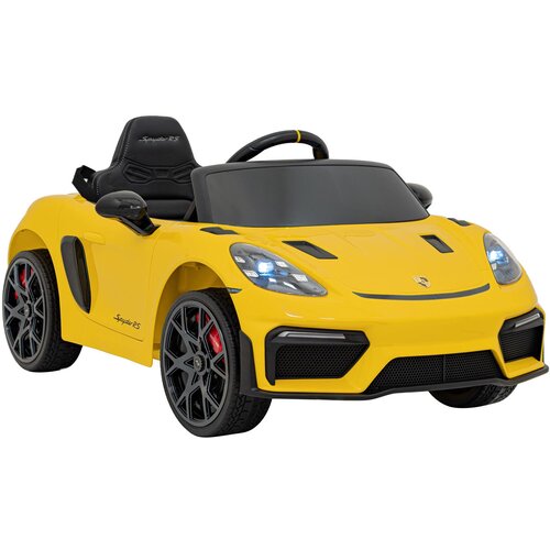  Licencirani auto na akumulator Porsche 718 - žuti Slike