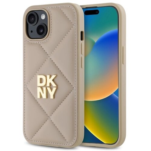 Dkny ETUI PRE&Scaron;IT STACK LOGO ZA IPHONE 15 ETUI BEŽ, (21899365) Cene