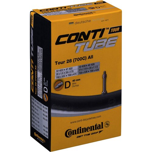  Zračnica Continental 28X1.75X2 (32-622/ 32-630/47-622-642) Dv 40Mm,Tour 28 All,Nepakirane, Cijene