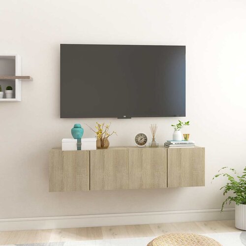 Viseći TV ormarići 2 kom boja hrasta sonome 60 x 30 x 30 cm Cijene