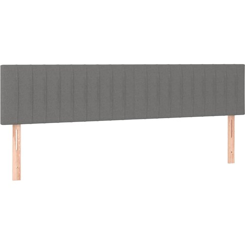  box spring s madracem tamnosivi 120 x 190 cm tkanina Slike