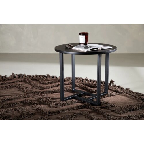 Venture Home Lawton klub stolić ⌀50 cm, crni Cijene