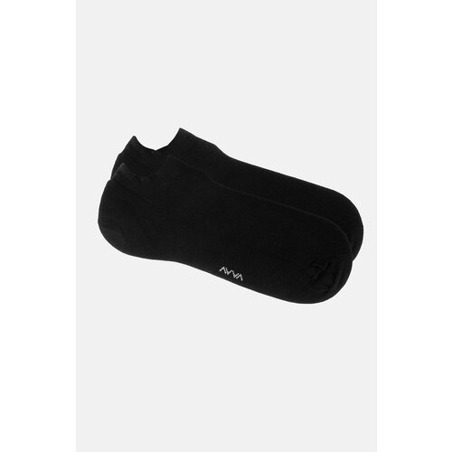 Avva Men's Black Sneaker Socks Slike