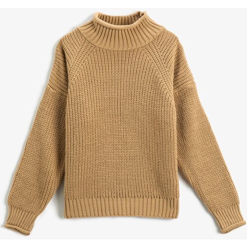 Koton Sweater - Brown - Regular fit Cene