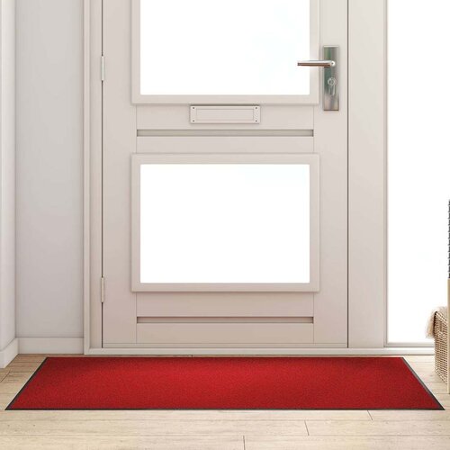  Otirač Crvena i Crna 90 x 150 cm 100% poliamid Cijene