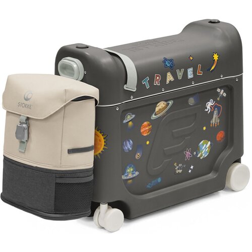 Stokke prenosna postelja JetKids™Travel bundle potovalen kovček midnight grey Cene