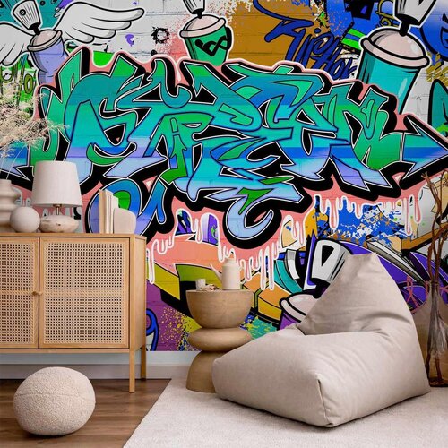 Artgeist Fototapeta Graffiti, 400x280cm Slike