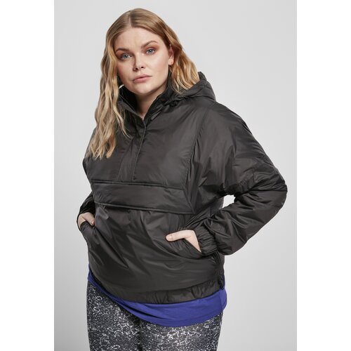 Urban Classics Women&amp;#039;s Panel Padded Tug Jacket Black Slike