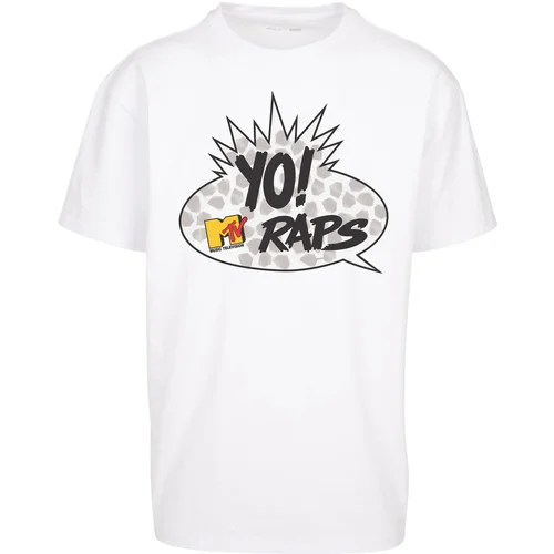 MT X Artist MTV Yo! Oversize Tee white