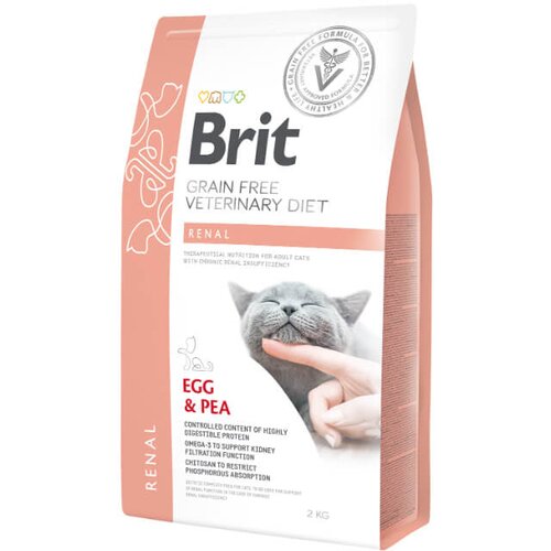 Brit veterinary diet Brit GF Veterinarska dieta za mačke - Renal 2 kg Cene