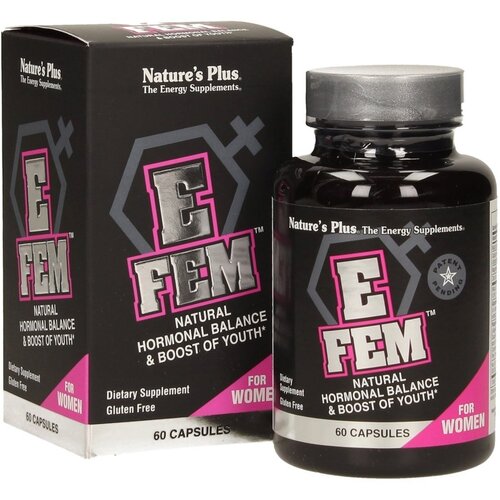 Nature&amp;#039;s Plus E-Fem&amp;trade; - 60 kaps. Slike