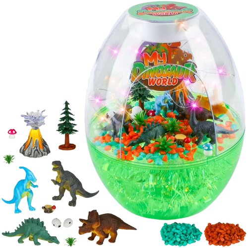 Noćna svjetiljka sa dinosaurima - &amp;scaron;arena Slike