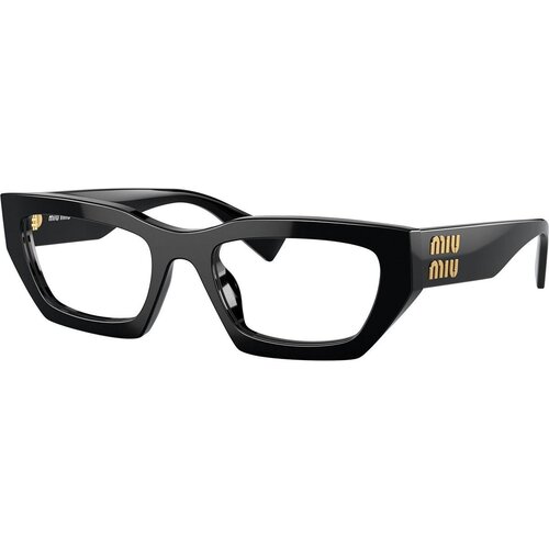 Miu Miu MU03XV 1AB1O1 L (53) Črna/Kristalna Cene