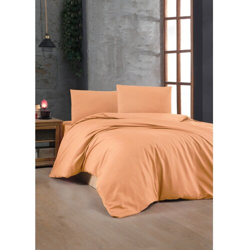 Mijolnir Pale Orange Pale Orange Ranforce Double Quilt Cover Set (DE) Cene