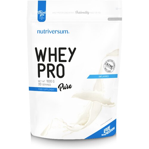 NUTRIVERSUM Whey Pro protein Neutral 1kg Slike