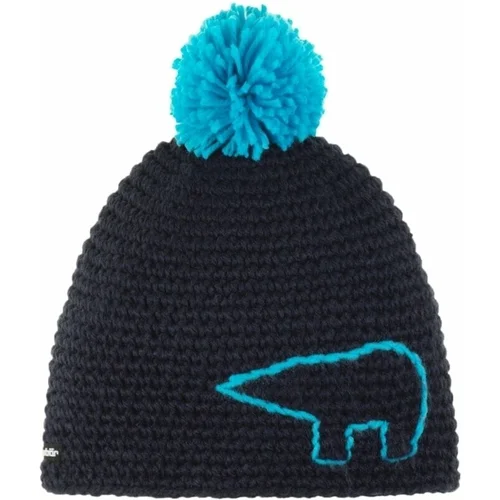 Eisbär Jay Pompon Beanie Black/Blue UNI Skijaška kapa