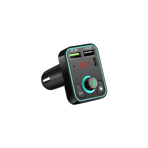  FM transmiter i autopunjač Gigatech BFT-470 s LED svjetlima Cijene