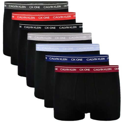 Calvin Klein 7PACK men's boxers CK ONE black (NB2860A-W03) - set muških bokserica Slike