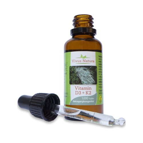 Vivus Natura Vitamin D3+K2 Slike