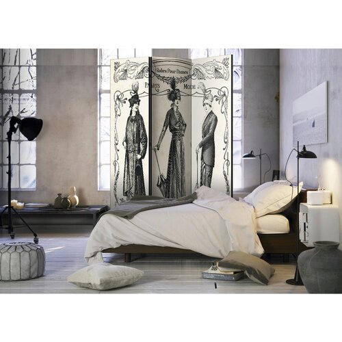 Artgeist Paravan Dress 1914, 3-Delni, Enostranski Slike