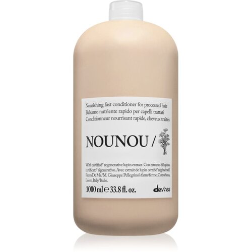 DAVINES NouNou Nourishing Conditioner hranjivi regenerator za lomljivu kosu 1000 ml Slike