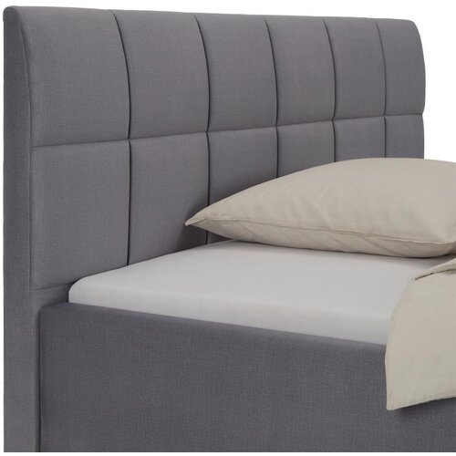 Premium Living Oblazinjena Postelja Bogner, Siva, 160x200 Slike