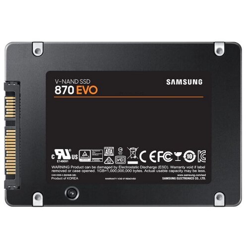 Samsung 500GB 2.5 inča SATA III MZ-77E500BW 870 EVO Series SSD Slike