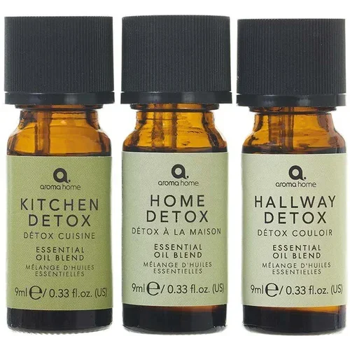 Aroma Home Home Detox Essential Oil Blends 3-pack