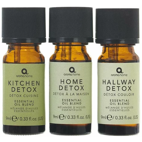 Aroma Home Komplet eteričnih olj Home Detox Essential Oil Blends 3-pack