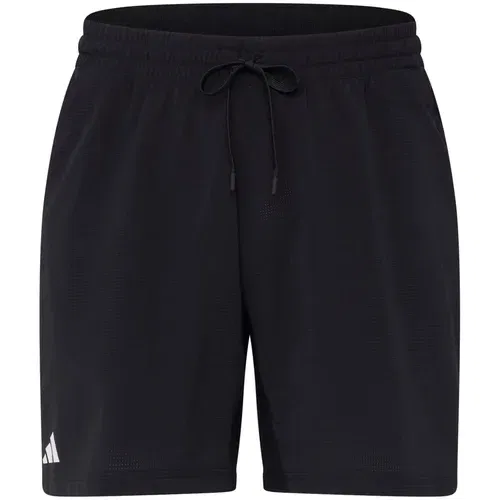 Adidas Športne hlače 'ERGO' črna / bela