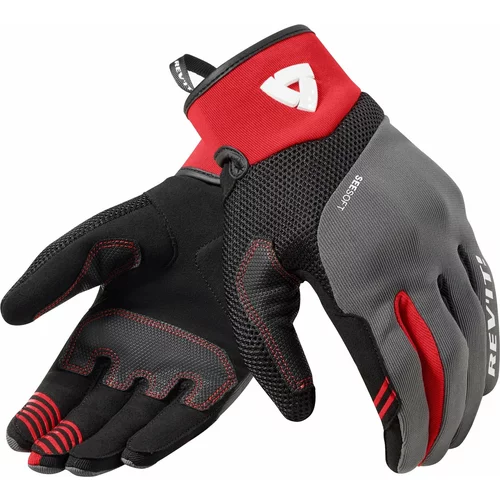 Rev'it! Gloves Endo Grey/Red 2XL Motoristične rokavice