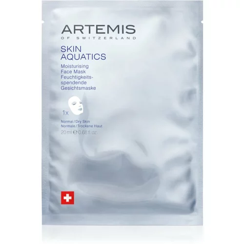 artemis SKIN AQUATICS Moisturising hidratantna sheet maska 20 ml