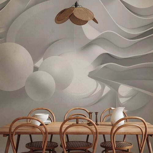  Foto tapeta - White Corridors 100x70 Cijene