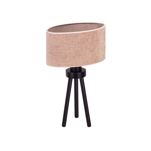  Duolla - Stona lampa OVAL 1xE27/15W/230V, prečnik 30 cm, ružičasta Slike