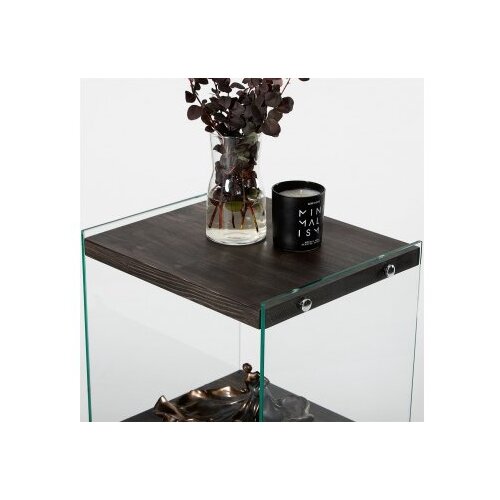 Hanah home polica za knjige aqua 2 anthracite Slike