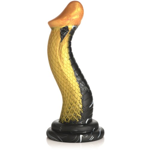 Creature Cocks Golden Mamba Dildo Cene