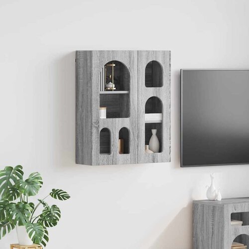 Viseći ormarić Siva Sonoma 59 x 20 x 71.5 cm Konstruirano drvo Cene