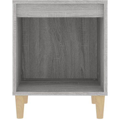  Noćni ormarići 2 kom boja dimljenog smeđi 40x35x50 cm Slike