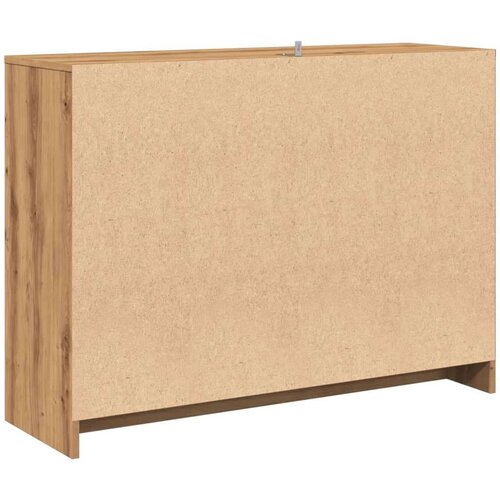 VidaXL Komoda boja hrasta artisan 102 x 33 x 75 cm konstruirano drvo Slike