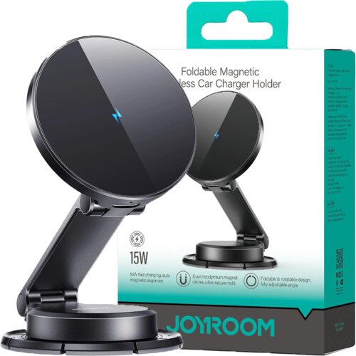 Joyroom MAGNETNO DRŽALO Z 15 W INDUKCIJSKIM POLNILCEM ZA KAPIT AVTOMOBILA, (21974895) Cene