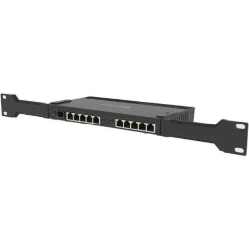 MikroTik Router BOARD RB4011iGS+RM, 228 &amp;times; 120 &amp;times; 30 mm,crna Slike