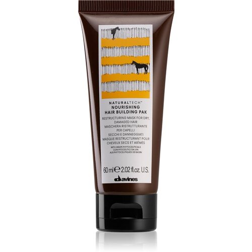 DAVINES Naturaltech Nourishing maska za suhe in poškodovane lase 60 ml Cene
