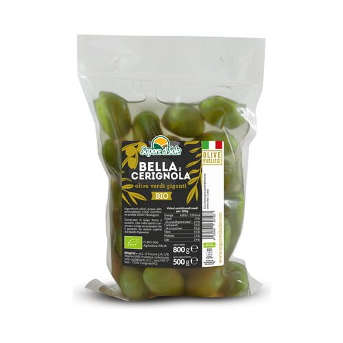 BIO olive Bella di Cerignola - 820 g Cene