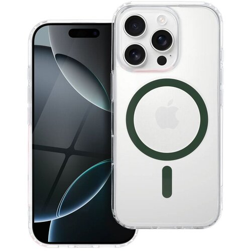  Futrola Drop Glue Mag za iPhone 16 Pro Max tamno zelena Cene