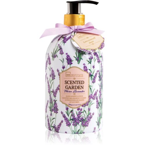 IDC INSTITUTE Scented Garden Warm Lavender hidratantno mlijeko za tijelo 500 ml Cijene