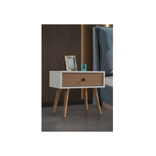 Hanah home Noćni ormarić bež Cijene