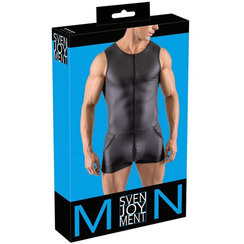Svenjoyment - kratki muški kombinezon bez rukava (crni) - L Cijene